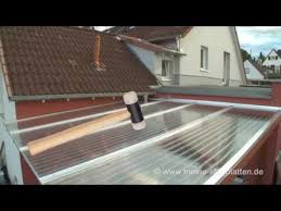 Verlegeanleitung Doppelstegplatten Alu Mit Pvc Klemmdeckel Komplett Youtube Doppelstegplatten Terrasse Planen Terrassendach
