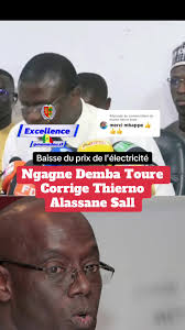 Réponse à Mame Tierno Seye sur l'électricité