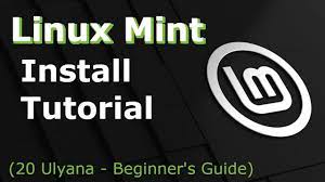 Linux Mint Install 20 Ulyana Tutorial For Beginners 2021 Guide Youtube