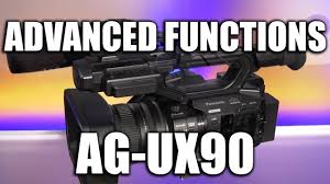 Panasonic Ag Ux90 Advanced Functions Youtube