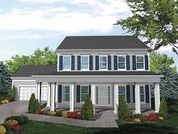 Judy Jane Colonial Home Colonial House Plans Colonial House Colonial Style Homes