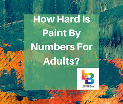 This paint by numbers printable with color key is an easy relaxing craft perfect for stress relief. How Hard Is Paint By Numbers For Adults Ledgebay