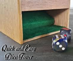 I didn't add this so the tower could be used for terrain as well as rolling dice. Quick And Easy Dice Tower 7 Steps With Pictures Instructables