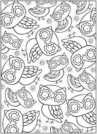 Here's a list of the best unique, easy and advanced coloring pages for adults. Cute Printable Coloring Pages For Adults Coloring And Drawing