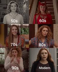 Episode discussion, theories, casting announcements, series announcements, criticisms of series, questions, reactions etc. Sitcom Decades In Wandavision Marvel