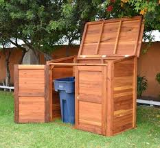 Cache Poubelle Bois Idees Diy Pour Camoufler Les Conteneurs Disgracieux Cache Poubelle Bois Cacher Les Poubelles Et Amenagement Exterieur