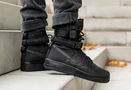 Get The Nike Sf Af1 High Triple Black On Black Friday Kicksonfire Com Sneakers Men Fashion Cute Nike Shoes Sneakers Fashion
