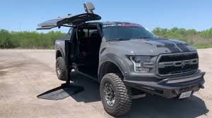 Shelby by fox 3 raptor stage 2 shock system: Meet Optimus Prime The World S First Handicap Accessible Ford Shelby Raptor