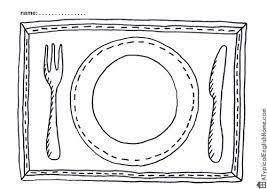 Kids can color their placemats and then use them to put their bread and cups of water on while you this printable also includes a coloring page that you can use separately or print on the back of the. Pin On Kids