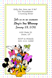 Birthday Party Invitation Card For Friends Disney Mickey And Friends Birthday Invitation Printable Birthday Invitations Mickey Mouse Birthday Invitations Birthday Invitation Card Template