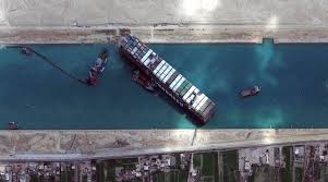 The 193km (120 miles) long suez canal is a crucial maritime route and one of the world's busiest waterways. Nhjqicpaysxonm