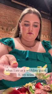 ¡Lo que comí en una boda!