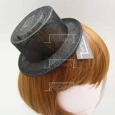 Sinamay Women Fascinator Mini Top Hat Pork Pie Plain Base Diy Black Ivory White Mini Top Hat Sinamay Fascinator Sinamay
