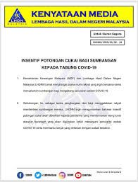 Lembaga hasil dalam negeri johor 149 km. Kenyataan Media Lhdnm Insentif Kerajaan Negeri Melaka Facebook