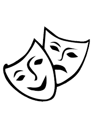 Prentresultaat vir drama logo