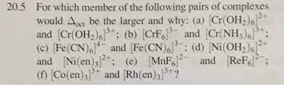 Cr(oh)3 ↔ hcro2 + h2o амфотерный гидроксид. 20 5 For Which Member Of The Following Pairs Of Chegg Com