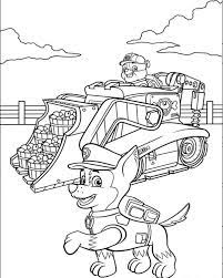 paw patrol coloring sheets pages books coloriage ginie
