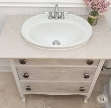 refreshed bathroom vanity makeover