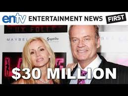 He also starred many movies such as runaway which released in the year 1995, toy story kelsey grammer net worth is accumulating by his annual income which generates by his tv series, tv films, movies, video games and some other. Kelsey Grammer Pays Ex Wife Camille 30 Million In Divorce Settlement Entv Youtube