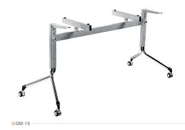 Superior Steel Folding Office Table Legs With Wheel Suit For 1600 600 Table Top Buy Folding Table Legs Steel Folding Table Folding Office Table With Wheel Product On Alibaba Com