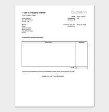 For suppliers request for quotations can be the key to finding new buyers as you can assess their specific requirements and match them to your ability. Quotation Templates Download Free Quotes For Word Excel And Pdf