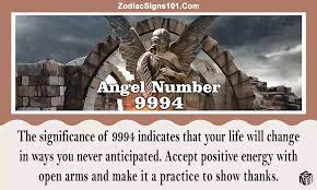 9994 Angel Number Spiritual Meaning And Significance - ZodiacSigns101