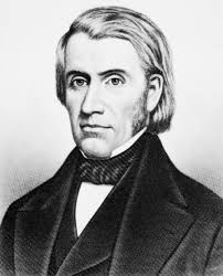 Elisha Graves Otis /N(1811-1861). American Inventor. Steel Engraving,  American, 19Th Century. Poster Print by Granger Collection