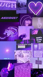 Quote, purple background, purple sky, vaporwave, golden aesthetics. Purple Aesthetic Wallpaper Nawpic