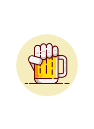 Beer Logo Design Vector Graphic Hand Fresh Cold Drink Beer Sun Drinking Summer Logodesign Logo Logos Creativ Beer Logo Design Beer Logo Beer Vector