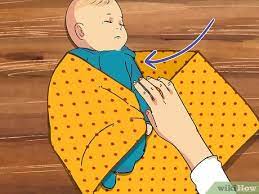 كيفية لف طفل رضيع صور توضيحية wikihow