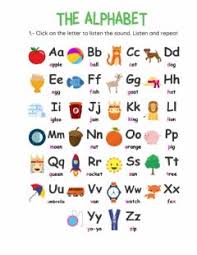 Learn each phonic sound for every letter of the alphabet. The Alphabet Worksheets And Online Exercises