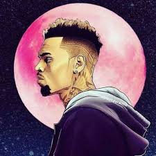 Sunset By Landobeats Chris Brown Art Chris Brown Drawing Chris Brown Wallpaper