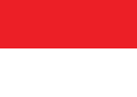 The flag of indonesia is a simple bicolor with two equal horizontal bands, red (top) and white (bottom) with an overall ratio of 2:3. Indonesia Flag Vector Illustration Free Stock Photo Public Domain Pictures