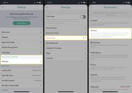 How do i allow snapchat to access my camera on my iphone? How To Allow Camera On Snapchat