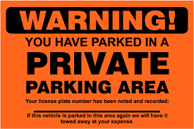 private parking area violation sticker y6000 by safetysign com private parking area violation sticker