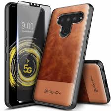 LG K51S Case Shockproof Leather Cover ...