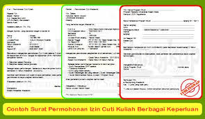 Maybe you would like to learn more about one of these? Contoh Surat Permohonan Izin Cuti Kuliah Berbagai Keperluan
