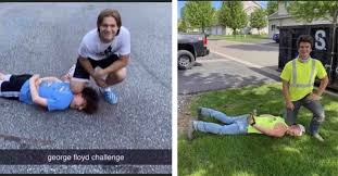 Social media cracks down on sick challenge mocking george floyd's death, a new york post headline read. Kids Are Posting A Disturbing George Floyd Challenge On Social Media Here S What Parents Need To Know