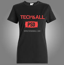 Download Female T Shirt Mockup V 2 Psd Tech All