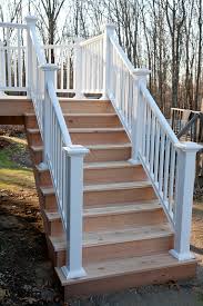 Get free shipping on qualified exterior deck stairs or buy online pick up in store today in the lumber & composites department. Western Red Cedar Deck Stairs Storrs Mansfield Ct