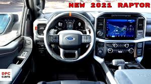 Look for an interior work surface in the center console and the max recline seats, which allow the seats to fold completely flat for a quick nap. 2021 Ford F150 Raptor Interior Youtube