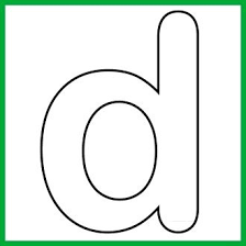 Here is the guitar tab and chords to play the children's song the alphabet song on the guitar. Lower Case Alphabet Letter D Template And D Song Lettering Alphabet Letter D Lettering