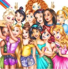 Wenn sie neue und … Disney Prinzessinnen Selfie Disney Prinzessinnen Bilder Disney Prinzessinnen Zeichnungen Disney Zeichnungen