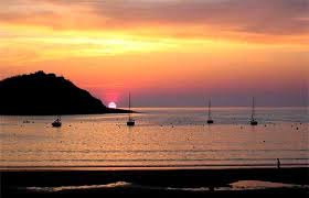 Hotel De Londres Y De Inglaterra San Sebastian Spain Sunset Bay View San Sebastian Bay View Sunset