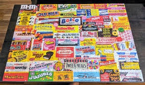 Puzzle games are for genius people. Candy Wrappers By White Mountain 1000 Piece Puzzle Jigsawpuzzles
