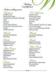 Wedding Menu Wedding Catering Buffet Wedding Buffet Wedding Menu