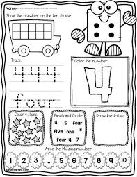 Numbers 1 10 Worksheets For Kindergarten Numbers Kindergarten Numbers Preschool Writing Numbers Kindergarten