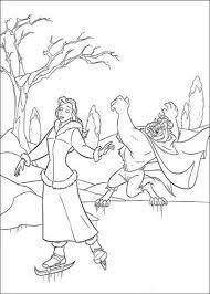 kids n fun com 41 coloring pages of beauty and the beast
