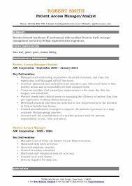 Search and apply for the leading patient access director job offers. Patient Access Manager Resume Samples Qwikresume