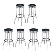 We did not find results for: Coaster Home Furnishings Upholstered Bar Stools With Round Metal Footrest Retro Ribbed Apron And Cushioned Seat Black And Chrome 6 Pack Target
